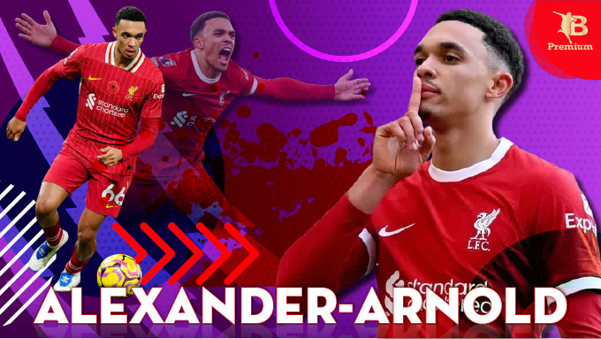 Alexander-Arnold hiện là hậu vệ sở hữu nhiều kiến tạo nhất lịch sử Premier League